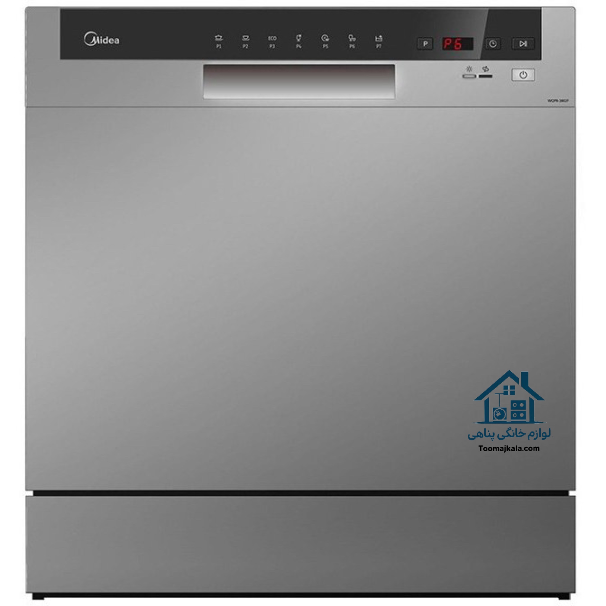 ماشین ظرفشویی 8 نفره مایدیا مدل WQP8-3802F
