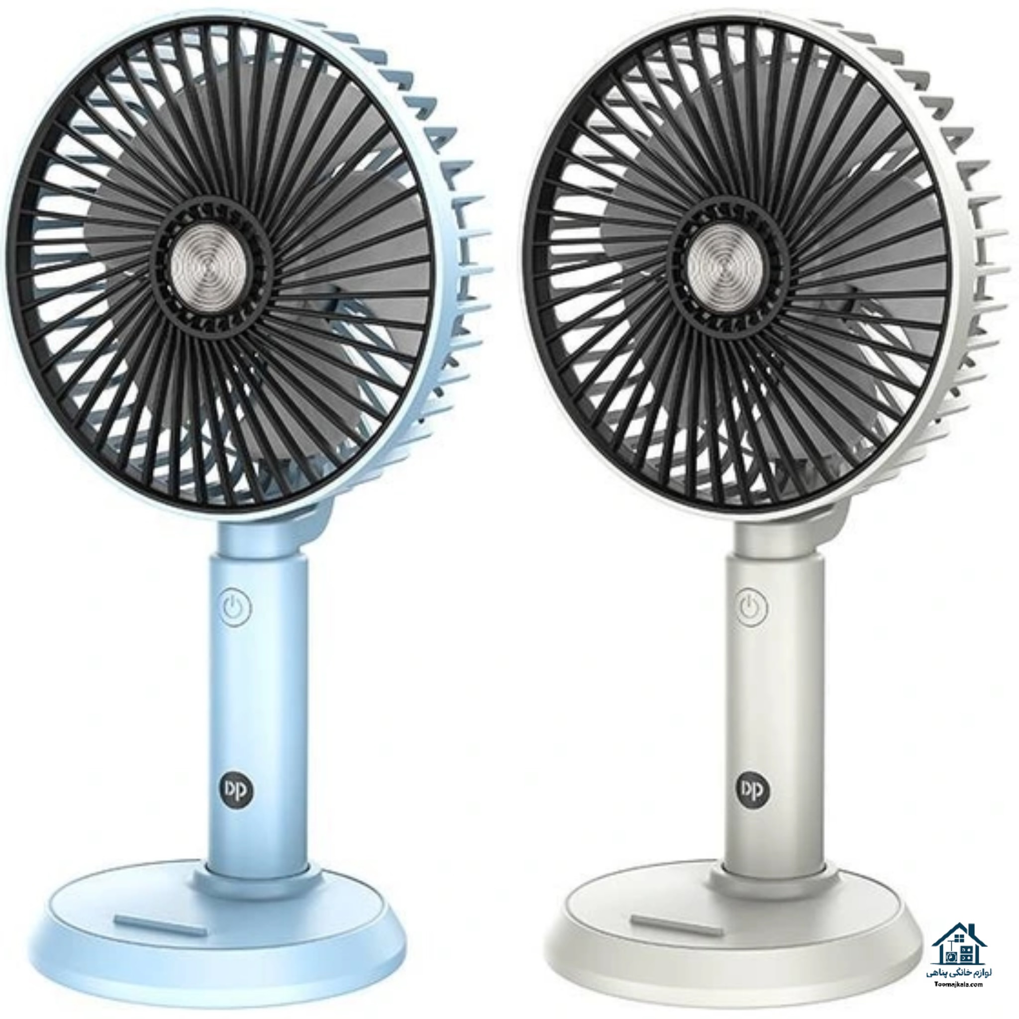 پنکه شارژی رومیزی برند دی پی مدل DP-7640