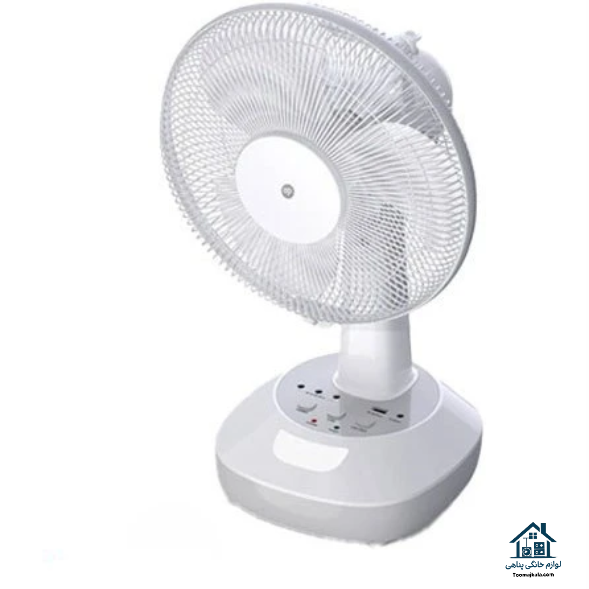 پنکه شارژی رومیزی دی پی مدل DP-F106AT