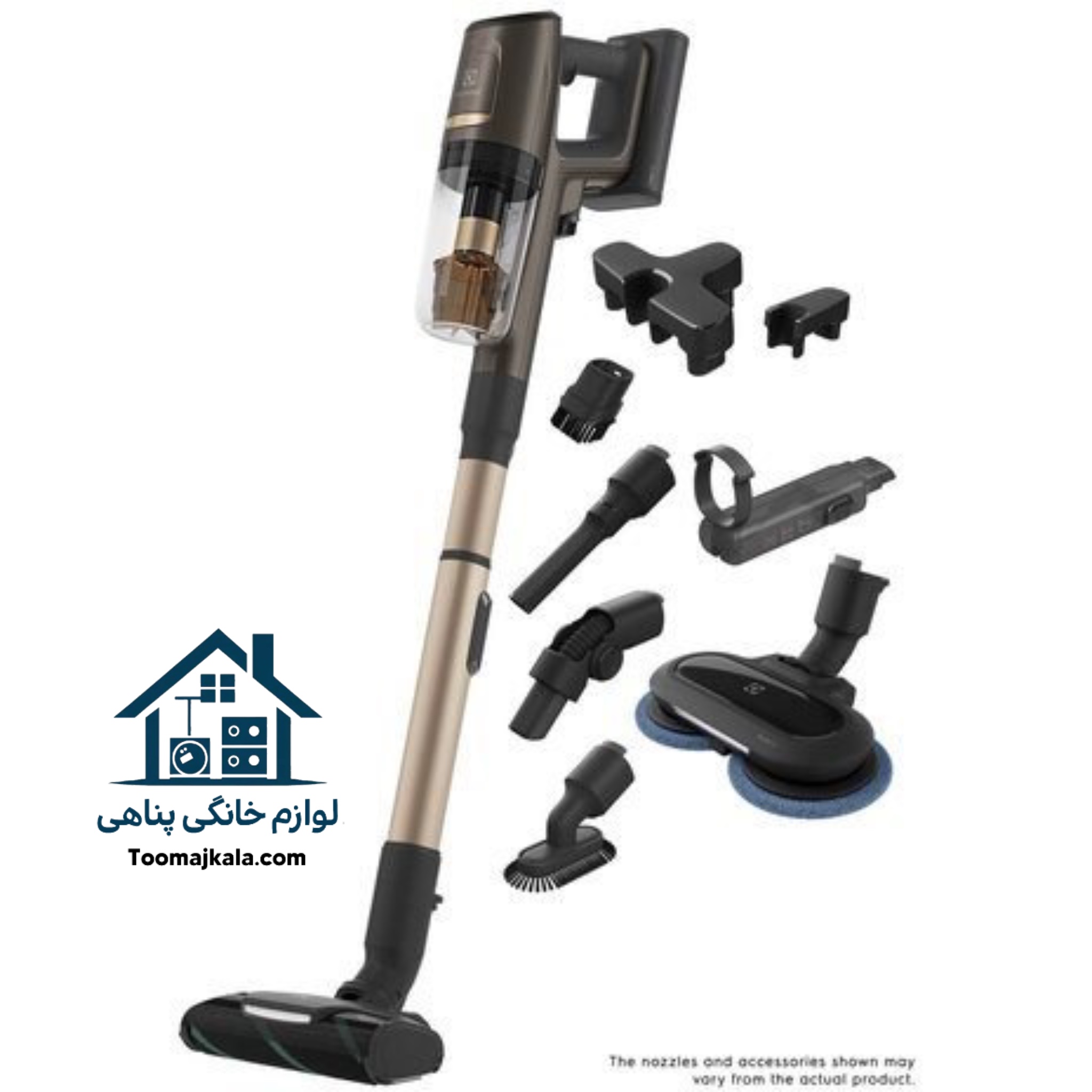 جارو شارژی و زمین شوی الکترولوکس مدل EFP91824BR