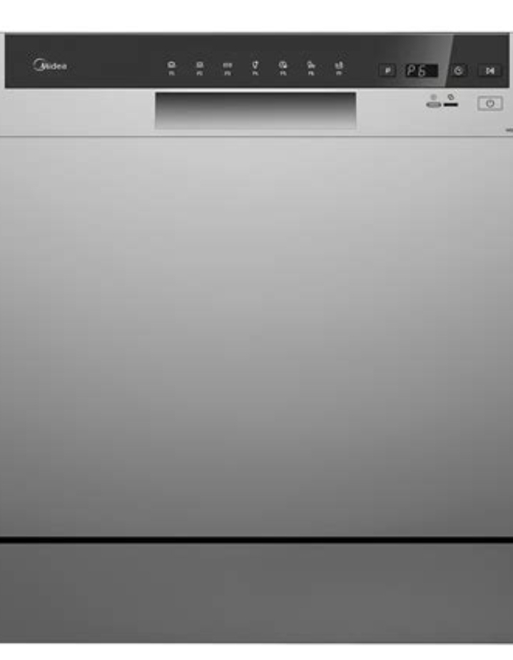 ماشین ظرفشویی رومیزی مایدیا مدل WQP8‑3802F