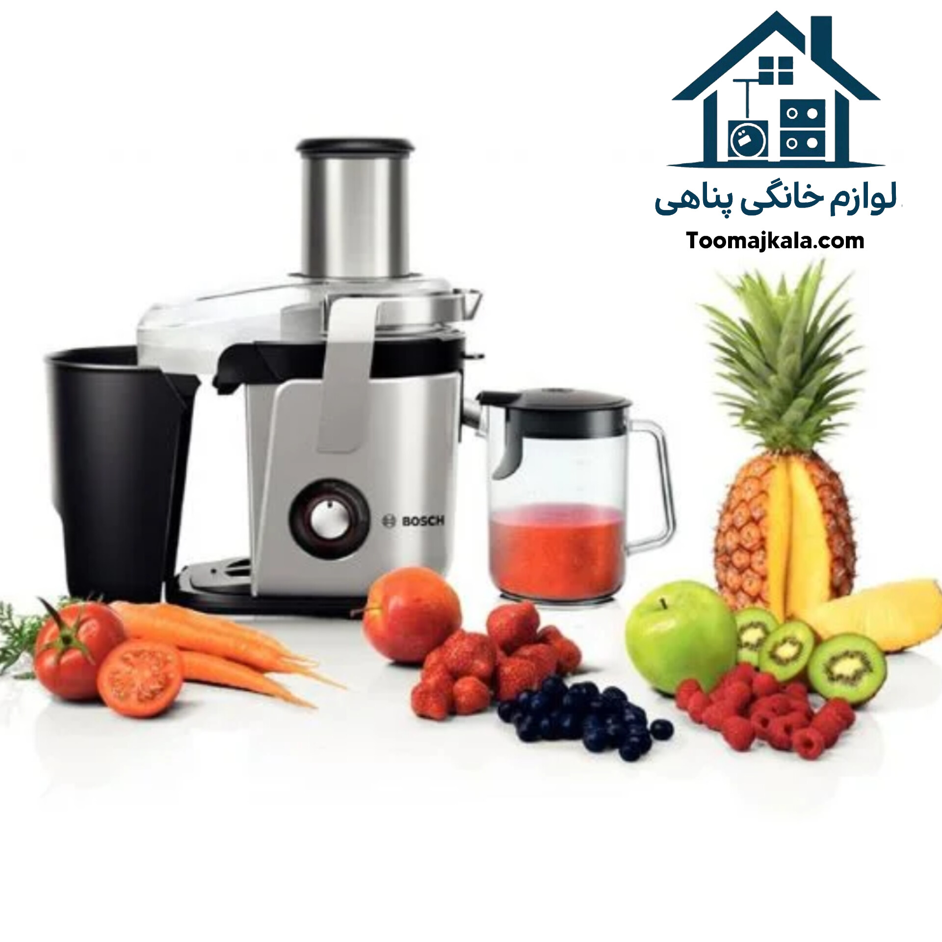 آبمیوه گیری بوش ۱۲۰۰ وات مدل ۴۰۱۰
